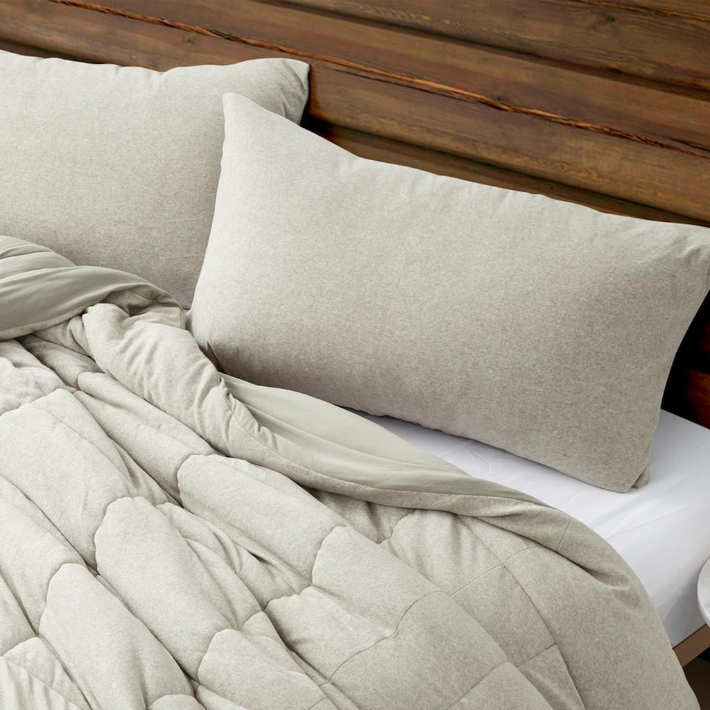 Sweater Weather® Yoga - Coma Inducer® Pillow Sham - Snowy Moss-Gray