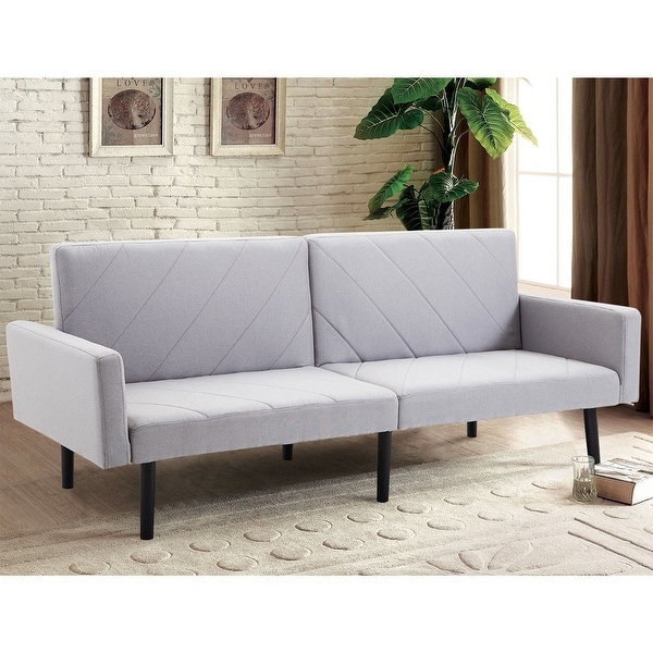 Shop Costway Futon Sofa Bed Convertible Recliner Couch ...