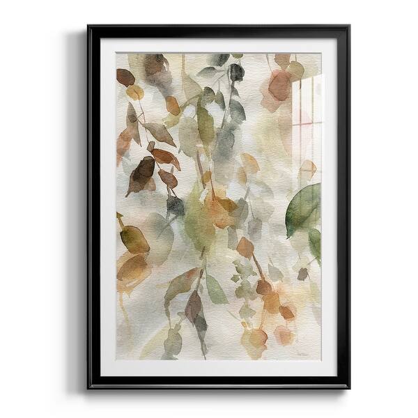 slide 2 of 24, Cascading Nature II Premium Framed Print - Ready to Hang 18.5X24.5 - Black