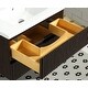 preview thumbnail 4 of 6, Diego 30" Bathroom Vanity, Walnut Finish