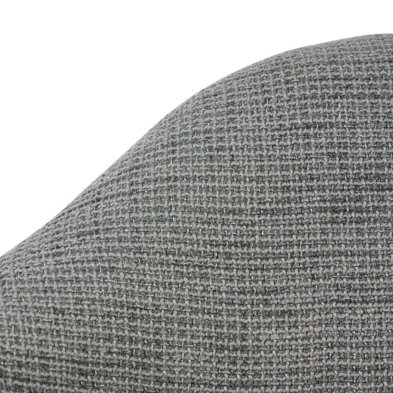 Willow Fabric Accent Armchair With Chrome Legs Set of 2 by LeisureMod