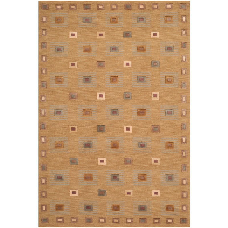 SAFAVIEH Couture Hand-knotted Tibetan Etsuko Modern Wool Rug