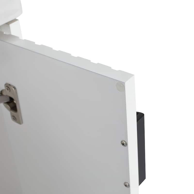 28 inch Wall Mounted Bathroom Vanity Set with Integrated Ceramic Sink