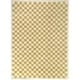 preview thumbnail 19 of 31, Covey Plush Checkered Thick Shag Area Rug 5'3" x 7' - Mustard