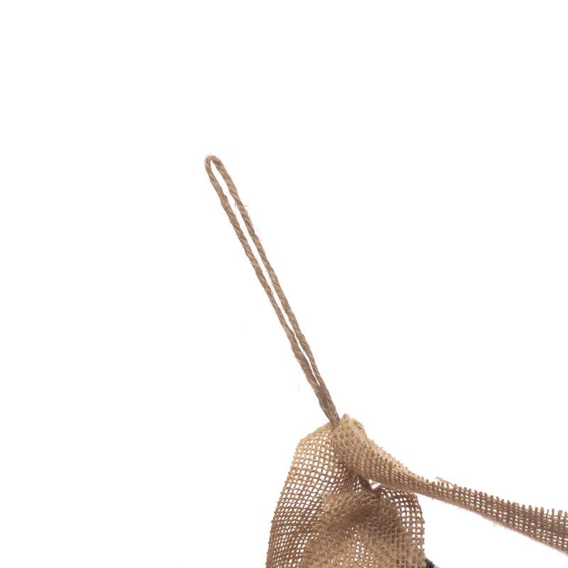 Glitzhome 6 Feet Americana Patriotic July 4th Fabric Garland Wreath - 72"L