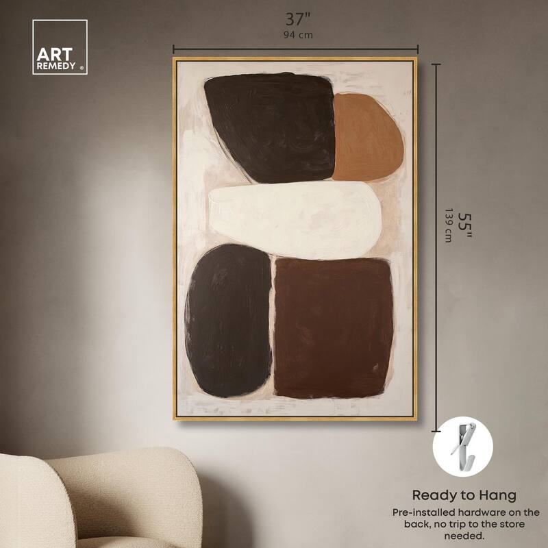 Asymmetrical Balance I Canvas by Art Remedy