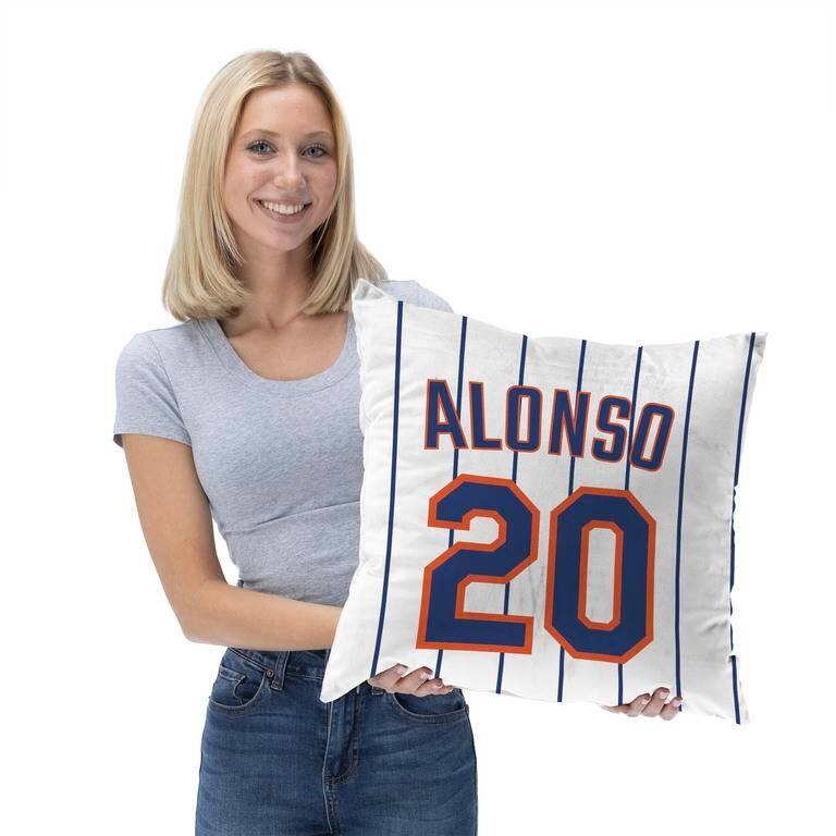 MLB New York Mets Player 18 Inch Throw Pillow