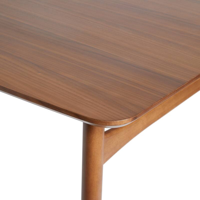 Middlebrook Designs Mid-Century Modern 59" Wood Dining Table