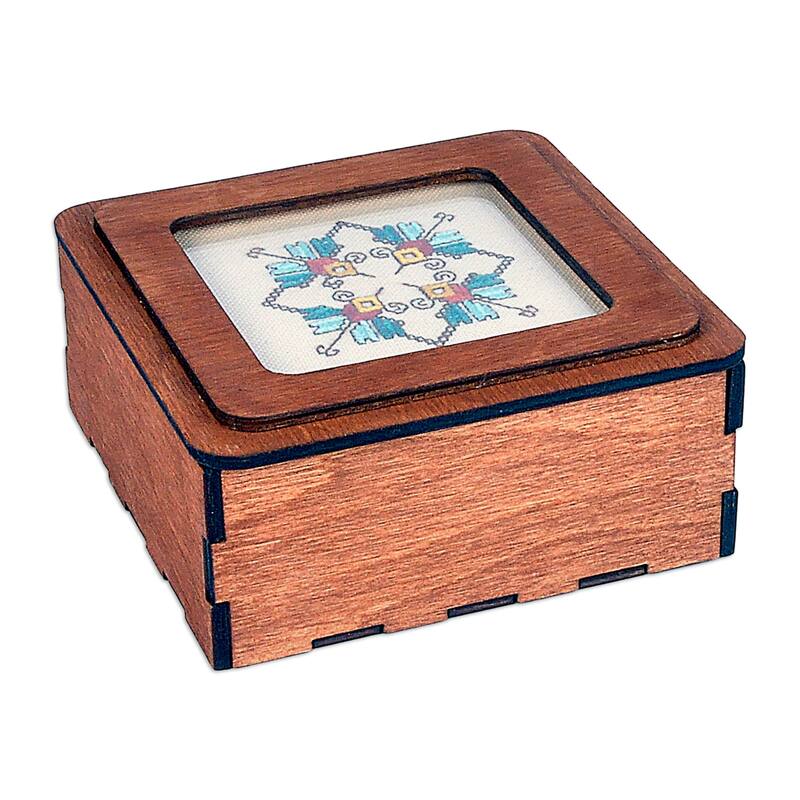 Novica Handmade Charming Lotus Wood Jewelry Box
