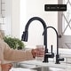 preview thumbnail 25 of 27, WOWOW Single Handle Pull Down Kitchen Faucet with Water Filter Faucet