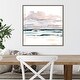 preview thumbnail 13 of 12, Soft Coastal Abstract I by Emma Scarvey Framed Canvas Wall Art Print