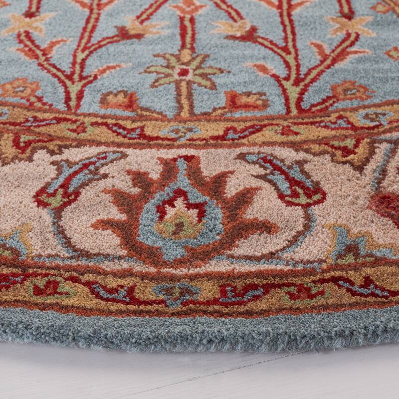 SAFAVIEH Handmade Heritage Sweet Heart Traditional Oriental Wool Rug
