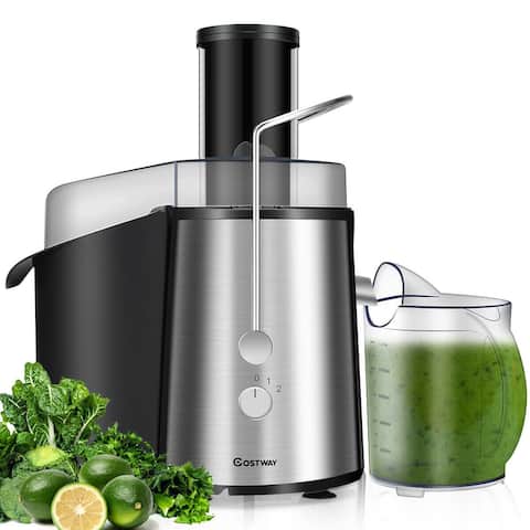 Costway Electric Juicer Wide Mouth Fruit & Vegetable Centrifugal Juice