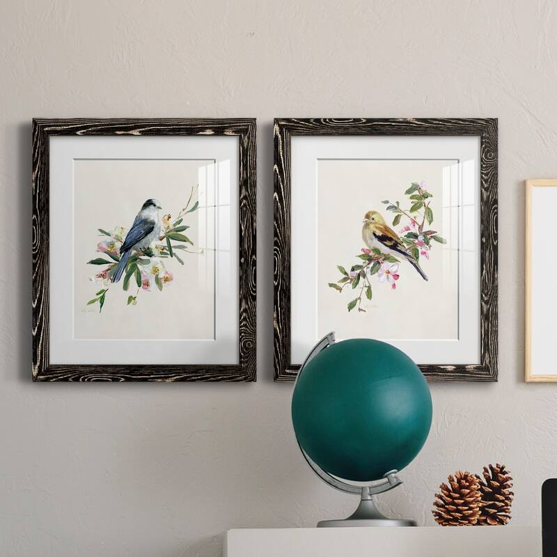 Spring Song Gray Jay-Premium Framed Print - Ready to Hang