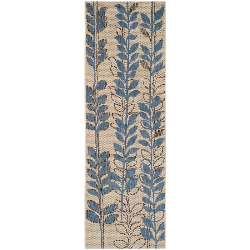 SAFAVIEH Courtyard Ernestina Indoor/ Outdoor Waterproof Rug