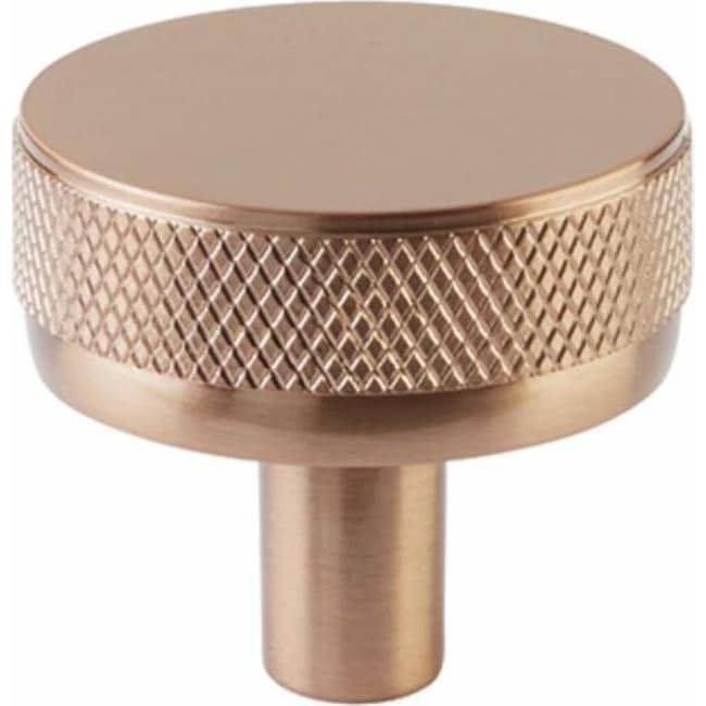 Emtek 86655.CCK.KNK Knurled 1-1/4" Mushroom Cabinet Knob with Conical