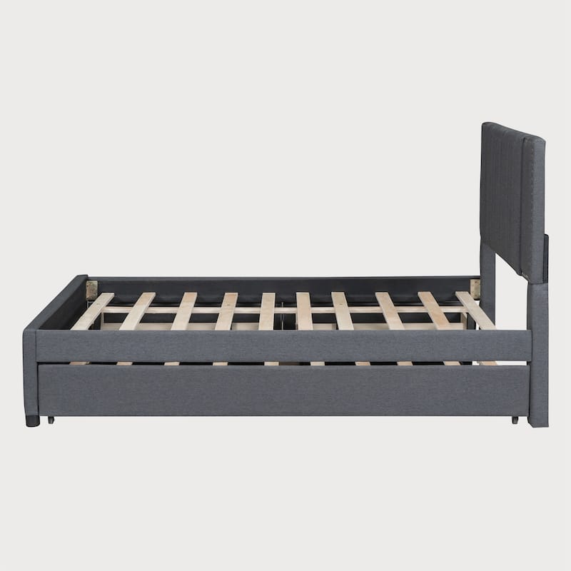 Full Size Bed with Twin Size Trundle