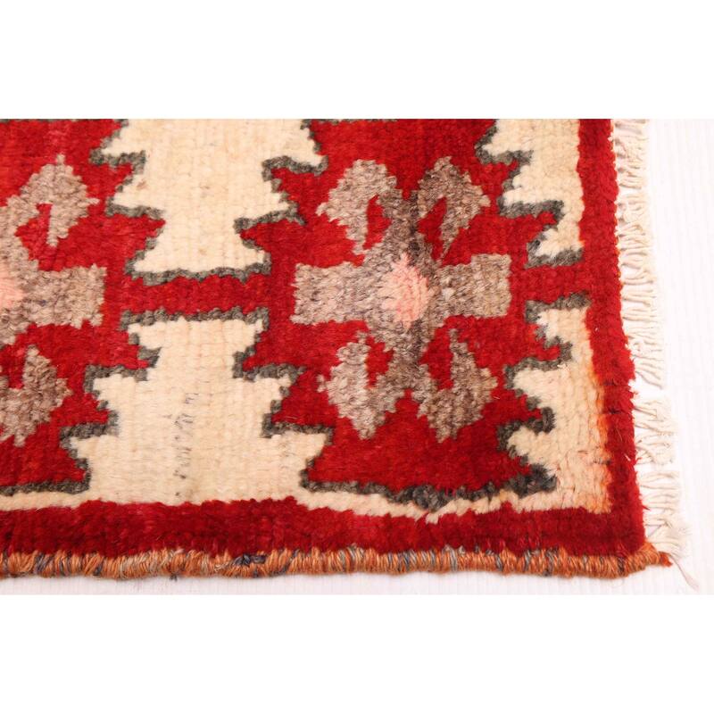 ECARPETGALLERY Hand-knotted Melis Vintage Dark Grey Wool Rug - 5'0 x 7'1