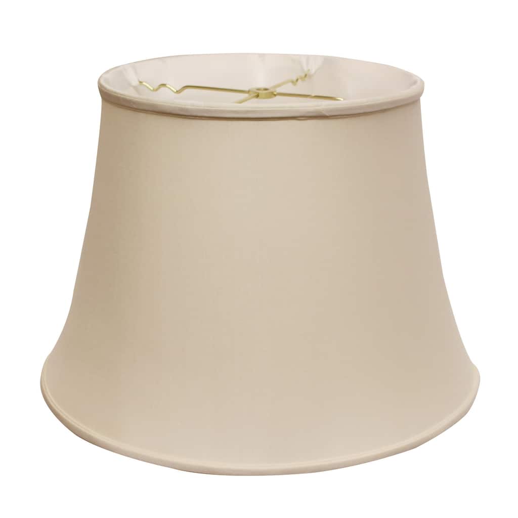 Bell Softback Lampshade with Washer Fitter, Champagne
