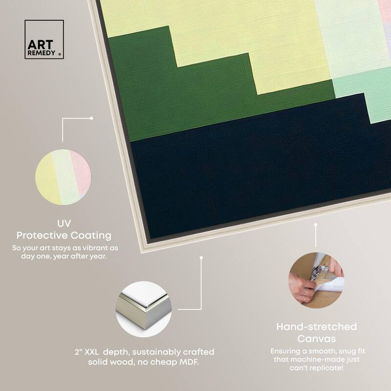 Rectilinear Rhapsody III Canvas by Art Remedy