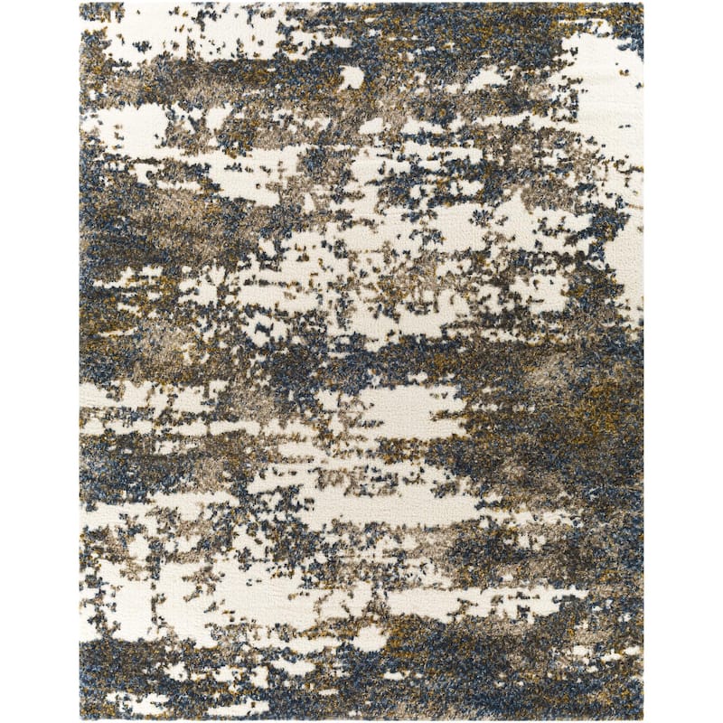 Artistic Weavers Tiago Abstract Watercolor Modern Shag Area Rug