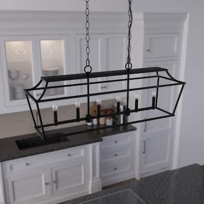 Hunter Laurel Ridge 6 Light Chandelier with Adjustable Length