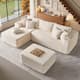 Option LeftChaise-White
