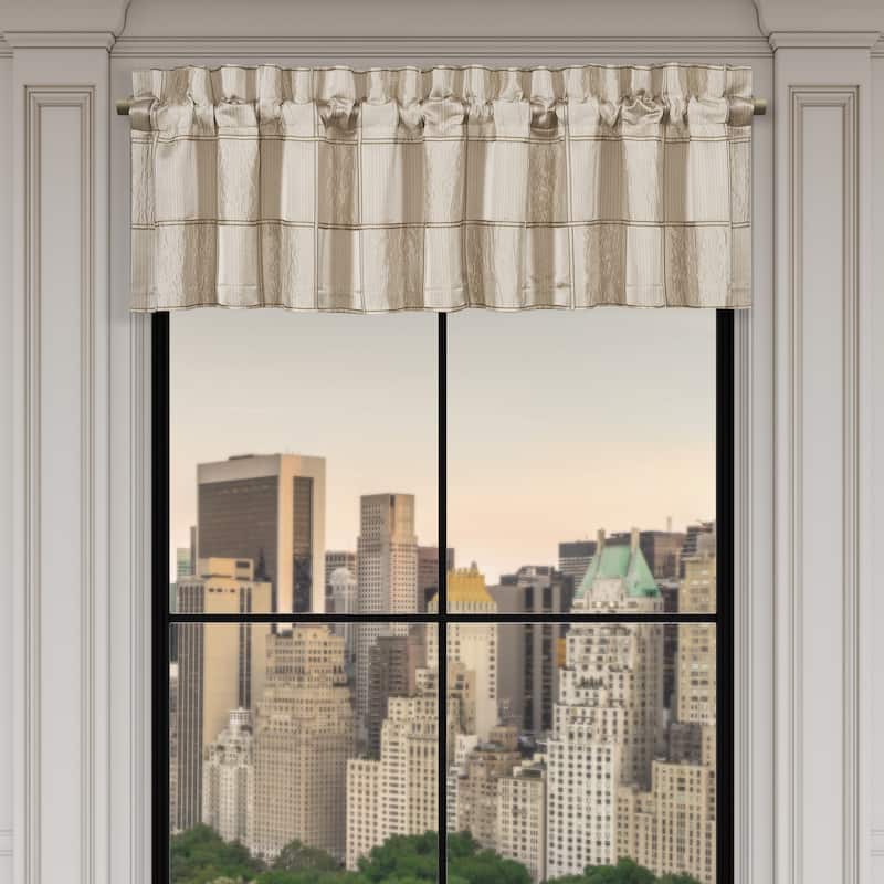 Brando Flax Window Straight Valance