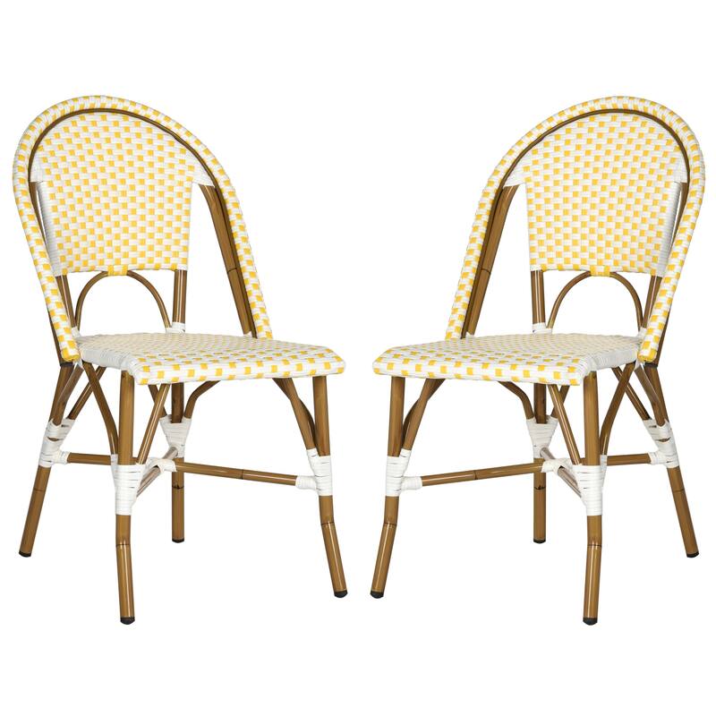 SAFAVIEH Marolyn Stackable Dining Chair (Set of 2) - 18Wx22Dx35H