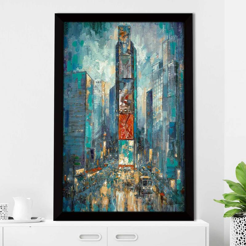 "City of Lights" by Ruane Manning Print on Acrylic