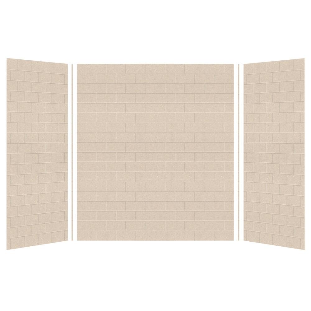 Transolid SWK603672 SaraMar 60" W x 36" D x 72" H Three Panel Shower