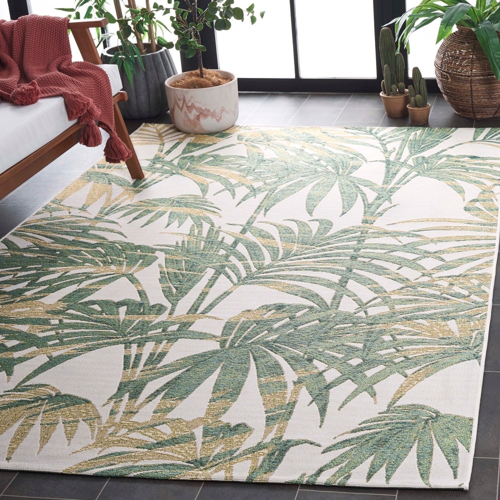 SAFAVIEH Barbados Hilderose Tropical Rug