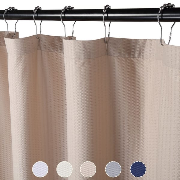 Bath Bliss Microfiber Soft Touch Dash Design Shower Curtain Liner - Macy's