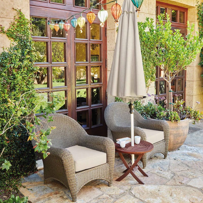 Montlake FadeSafe Contoured Patio Dining Seat Cushion-18"Lx18"Wx2"H