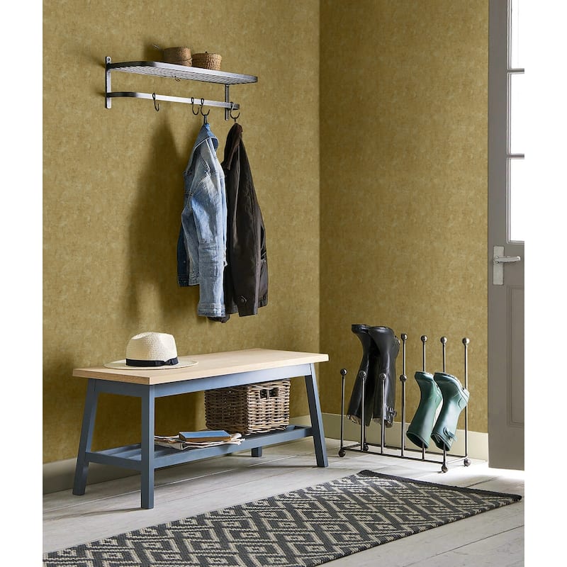 Seabrook Designs Sharla Faux Unpasted Wallpaper