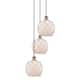 Option Antique Brass / White Glass with White Rope