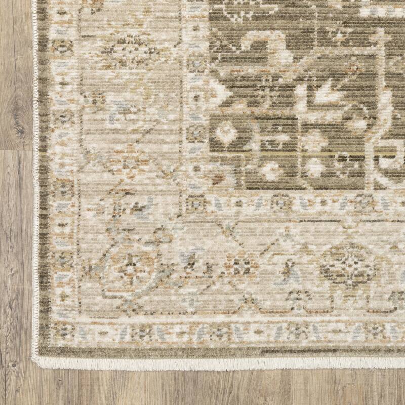 Style Haven Lucia Vintage Center Medallion Area Rug