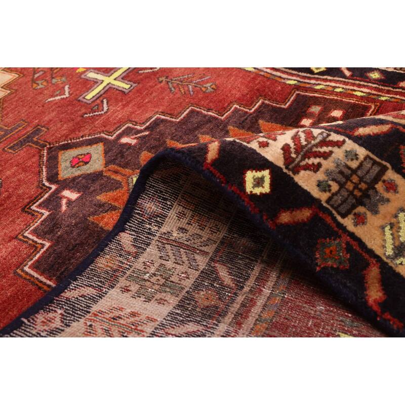 ECARPETGALLERY Hand-knotted Konya Anatolian Dark Red Wool Rug - 3'7 x 11'11