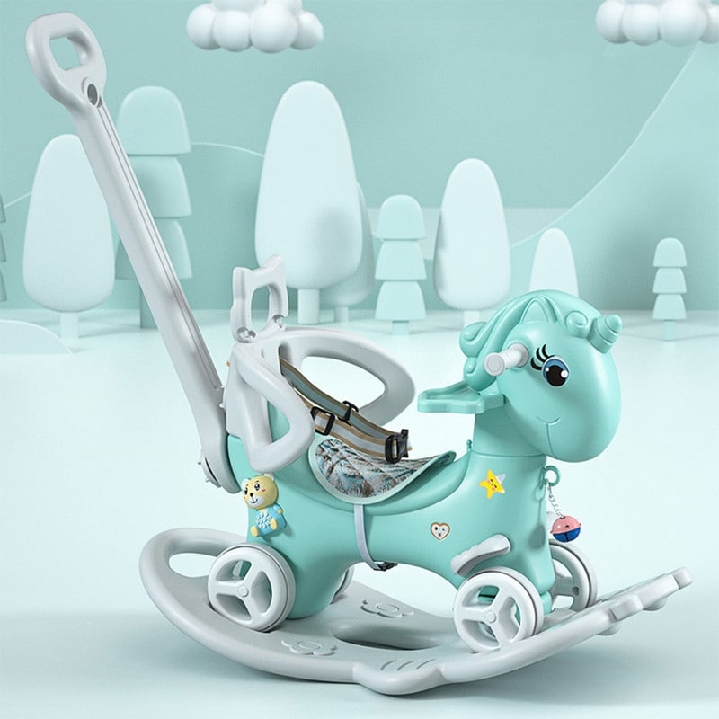 Unicorn rocking horse for 1 best sale year old