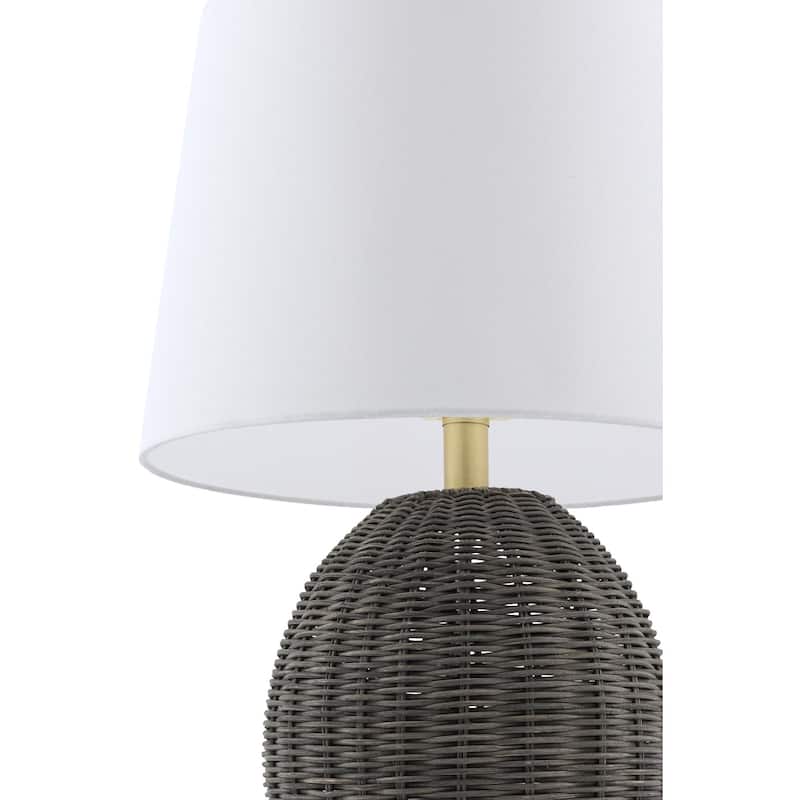 Livabliss Jacaranda Global Accent Floor Lamp - 24"H x 14"W x 14"D