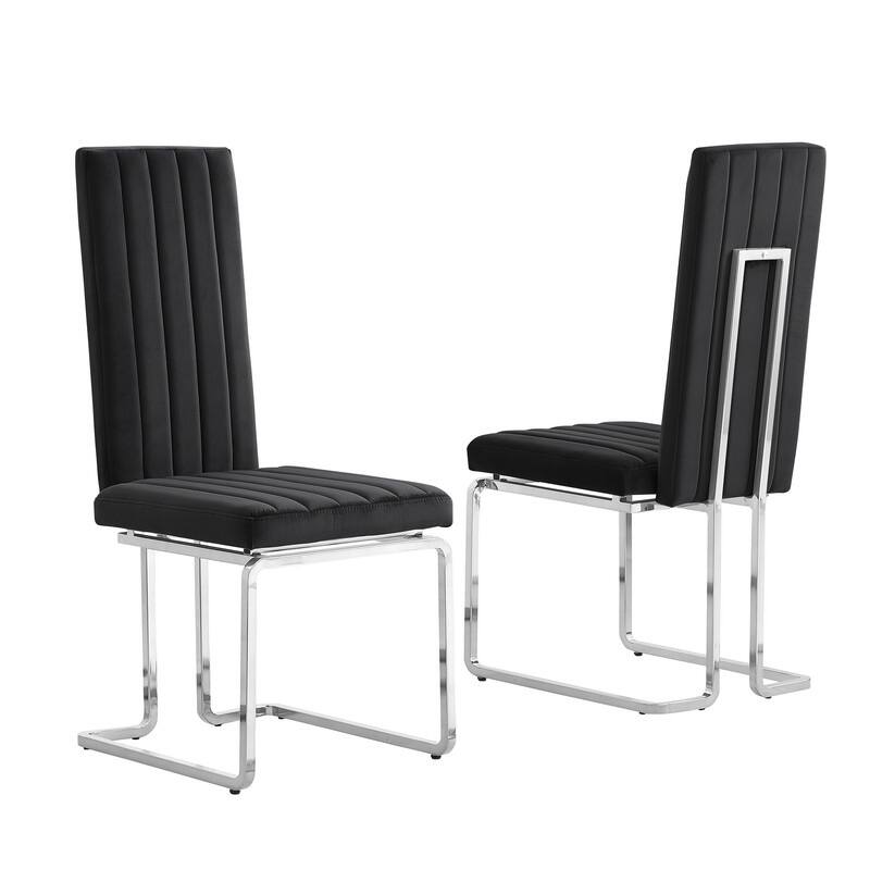 Best Quality Furniture D312/3-SC340-7 Dining Set with 79" White Marble Top