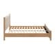 preview thumbnail 1 of 6, Hadi King Bed Beige & Natural Beige/Natural