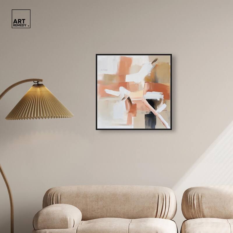 Rose and Rust II Canvas by Art Remedy