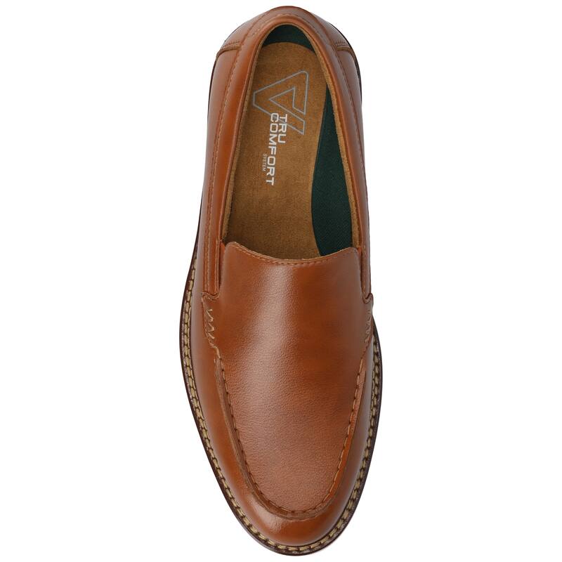 Vance Mens Oneal Medium and Wide Width Slip-on Hybrid Casual Venetian Loafer Dress Shoe