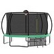 preview thumbnail 13 of 12, 14ft Green Round Outdoor Trampoline with Safety Enclosure Net and Ladder