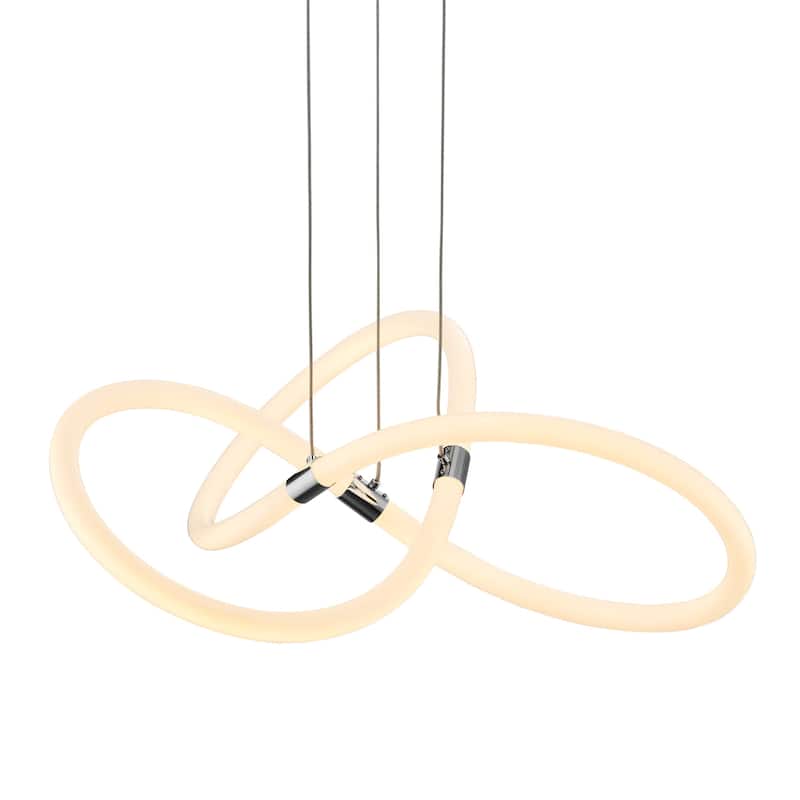 Daisy Integrated LED Dimmable Adjustable Chandelier with Smart Dimmer Included