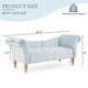 preview thumbnail 13 of 29, Christopher Knight Home - Larkspur Velvet Upholstered 60 Inch Bench with Rolled Arms and Button Tufting