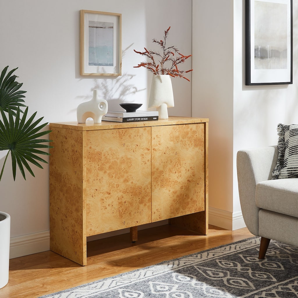 Hudson 40" Burl Wood Sideboard
