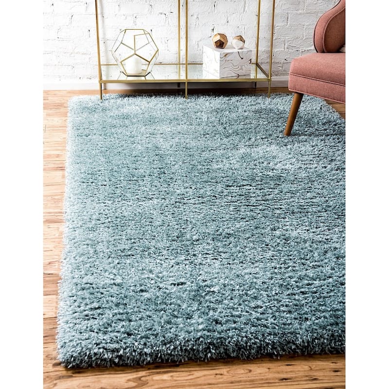 Shag Pling Collection Area Rug - 2'x3' - Niagara
