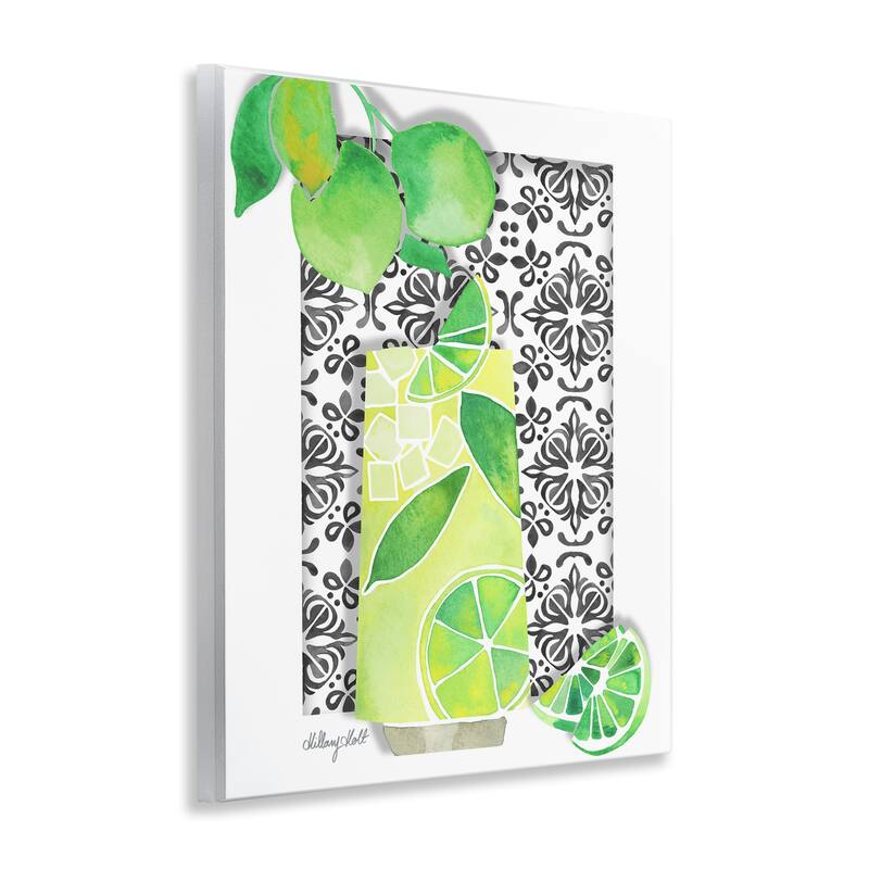 Stupell Mediterranean Mojito Drink Wall Plaque Art Design By Hillary Holt